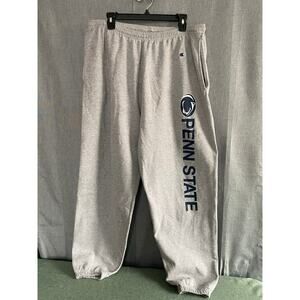 Champion Penn State Nittany Lions Eco Fleece Sweatpants – Size XL Heather Grey
